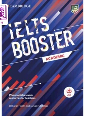 海外直订Cambridge English Exam Boosters IELTS Booster Ac... 剑桥英语考试助推器雅思助推器学术与教师的复印考试资源