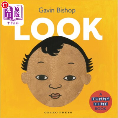 海外直订Look: A Tummy Time Book 看:一本俯卧时间书