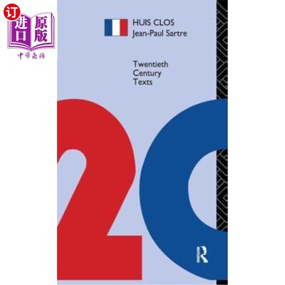 海外直订Huis Clos回族语Clos