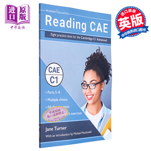 Eight 中商原版 Advanced Reading CAE 阅读提升 tests practice 8套模拟练习测试2021 预售 Cambridge 剑桥CAE考试C1等级