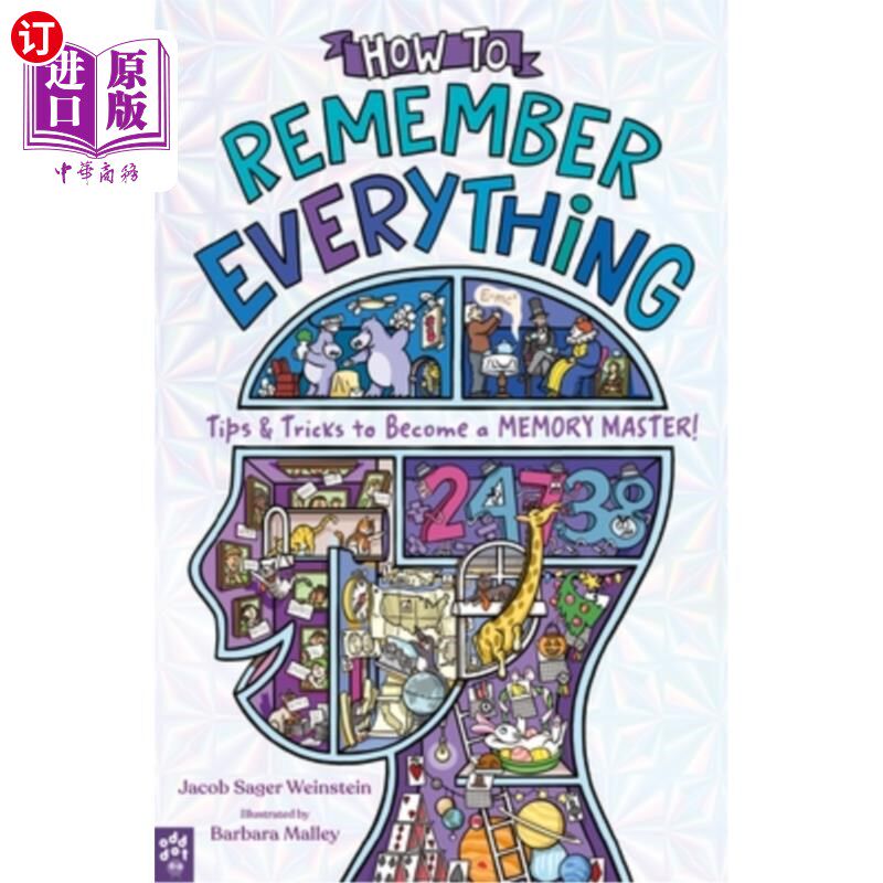 海外直订How to Remember Everything: Tips & Tricks to Become a Memory Master! 如何记住一切:成为记忆大师的技巧和技巧!