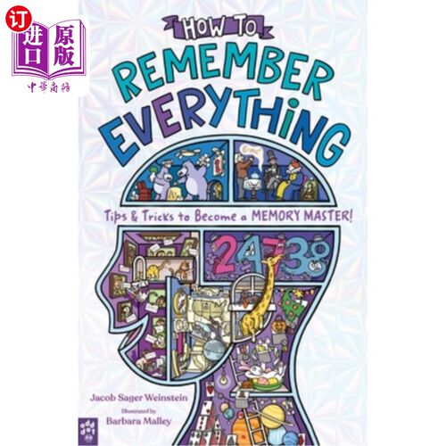 海外直订How to Remember Everything: Tips & Tricks to Become a Memory Master! 如何记住一切:成为记忆大师的技巧和技巧!