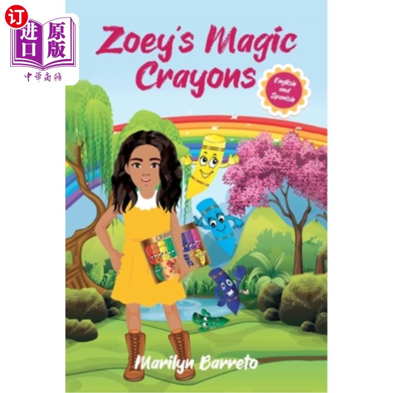 海外直订Zoey's Magic Crayons(English-Spanish Edition)佐伊的魔术蜡笔(英-西文版)