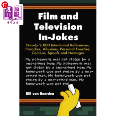 海外直订Film and Television In-jokes 影视笑话