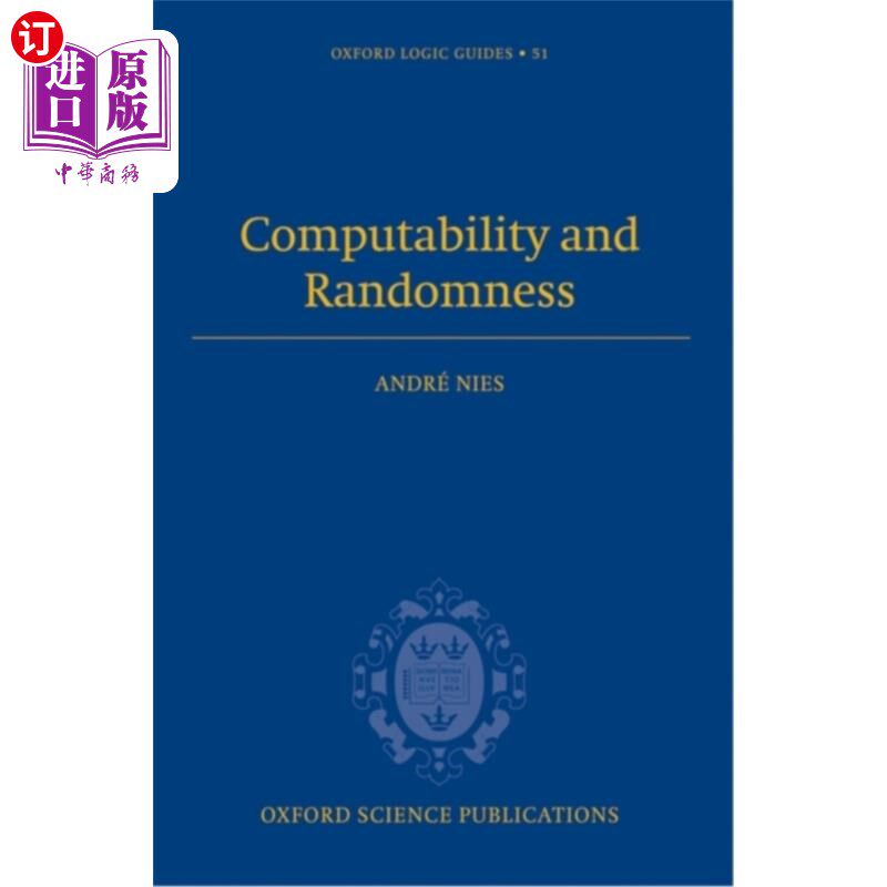 海外直订Computability and Randomness 可计算性与随机性