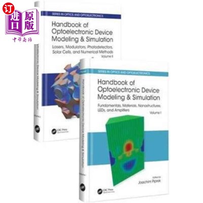 海外直订Handbook of Optoelectronic Device Modeling and S... 光电子器件建模与仿真手册(两册)