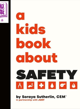 DK儿童书 关于提高安全性 A Kids Book About Safety 英文原版 亲子共读 儿童常识读物 进口童书 精装 5岁以上【中商原版】