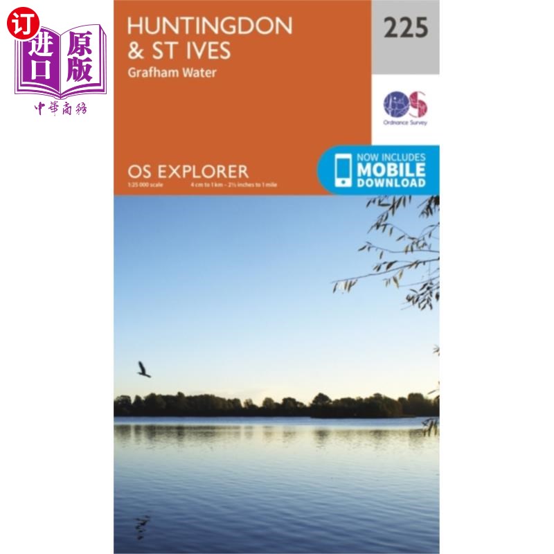 海外直订Huntingdon and St.Ives, Grafham Water 亨廷顿和圣艾夫斯，格拉夫汉姆水域