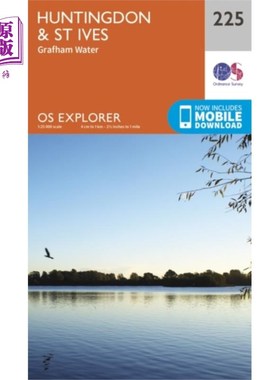 海外直订Huntingdon and St.Ives, Grafham Water 亨廷顿和圣艾夫斯，格拉夫汉姆水域
