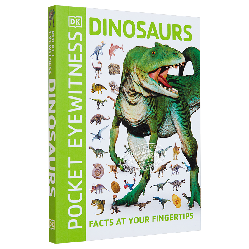 DK目击者口袋系列 恐龙 Pocket Eyewitness Dinosaurs 英文原版 DK百科 史前世界 恐龙指南【中商原版】