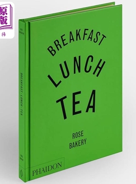 早餐午餐茶点 玫瑰面包店的众多小餐 Breakfast Lunch Tea Little Meals of Rose Bakery 英文原版 Rose Carrarini【中商原版