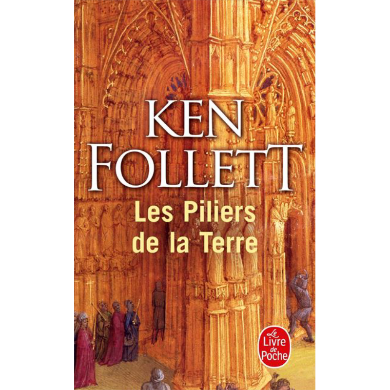 中世纪三部曲  圣殿春秋 1 Les Piliers de la Terre 法文原版 肯 福莱特 Ken Follett 巨人的陨落作者【中商原版】