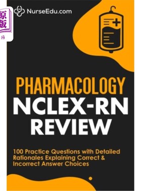 海外直订医药图书Pharmacology NCLEX-RN Review 药理学NCLEX-RN审查