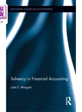 海外直订Solvency in Financial Accounting 财务会计中的偿付能力