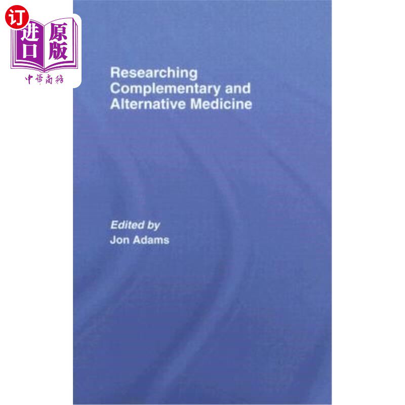 海外直订医药图书Researching Complementary and Alternative Medicine 研究补充和替代医学