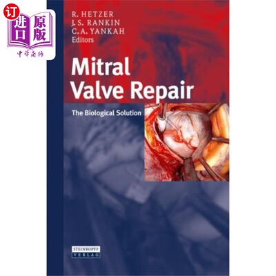 海外直订医药图书Mitral Valve Repair 二尖瓣修复