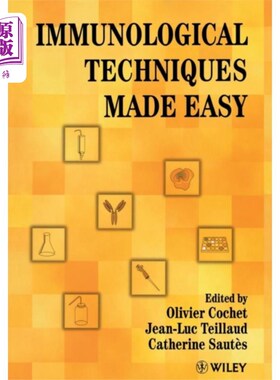 海外直订医药图书Immunological Techniques Made Easy 免疫学技术变得简单
