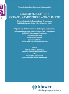 海外直订Dimethylsulphide: Oceans, Atmosphere and Climate: Proceedings of the Internation 二甲基硫化物：海洋、大气和