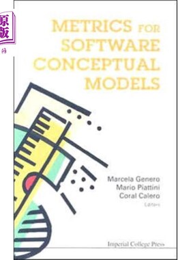 海外直订Metrics For Software Conceptual Models 软件概念模型的度量