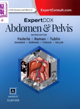 现货 ExpertDDx: Abdomen and Pelvis【中商原版】