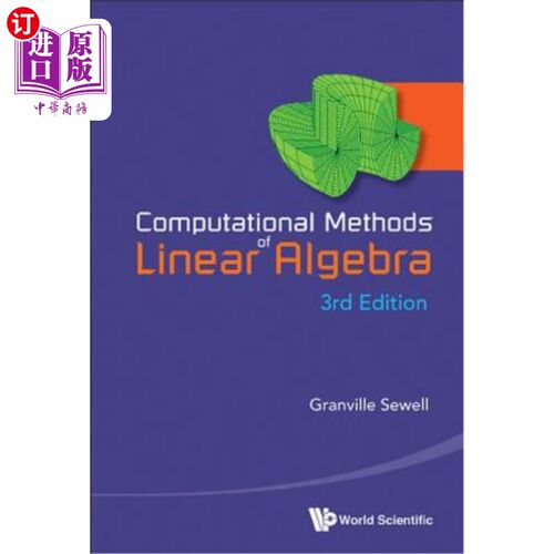 海外直订Computational Methods of Linear Algebra (3rd Edition) 线性代数计算方法（第三版）