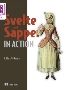 海外直订Svelte and Sapper in Action Svelte and Sapper 在行动