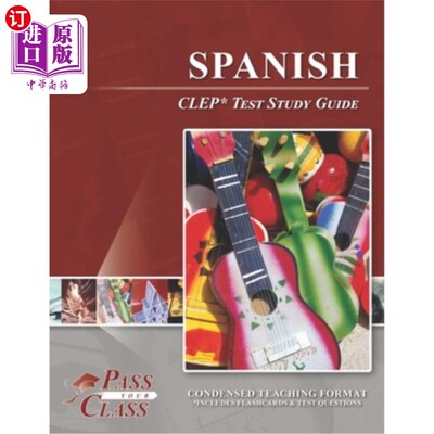 海外直订Spanish CLEP Test Study Guide 西班牙语CLEP考试学习指南