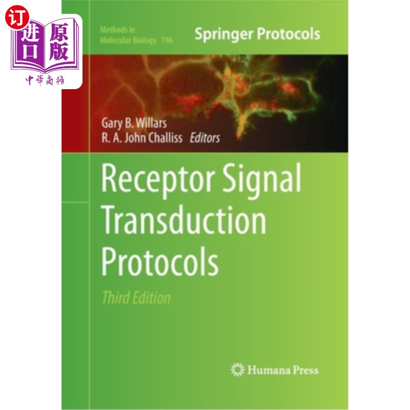 海外直订Receptor Signal Transduction Protocols: Third Edition受体信号转导协议:第三版