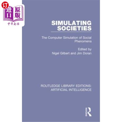 海外直订Simulating Societies: The Computer Simulation of Social Phenomena 模拟社会:社会现象的计算机模拟