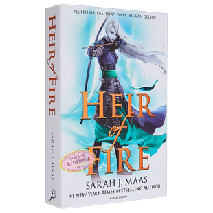玻璃王座3英文原版 火之传承 Heir of Fire Throne of Glass Sarah J. Maas 浪漫奇幻小说英文版