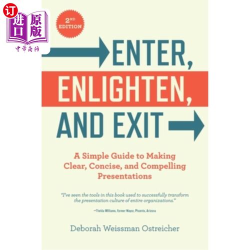 海外直订Enter, Enlighten, and Exit 进入，启发，退出