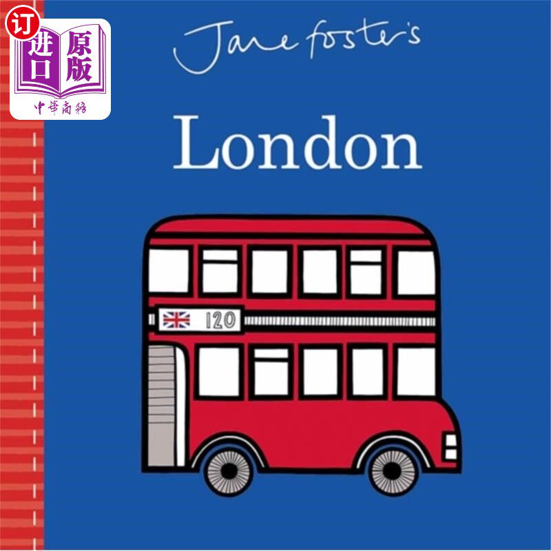 海外直订Jane Foster's London 简·福斯特的伦敦