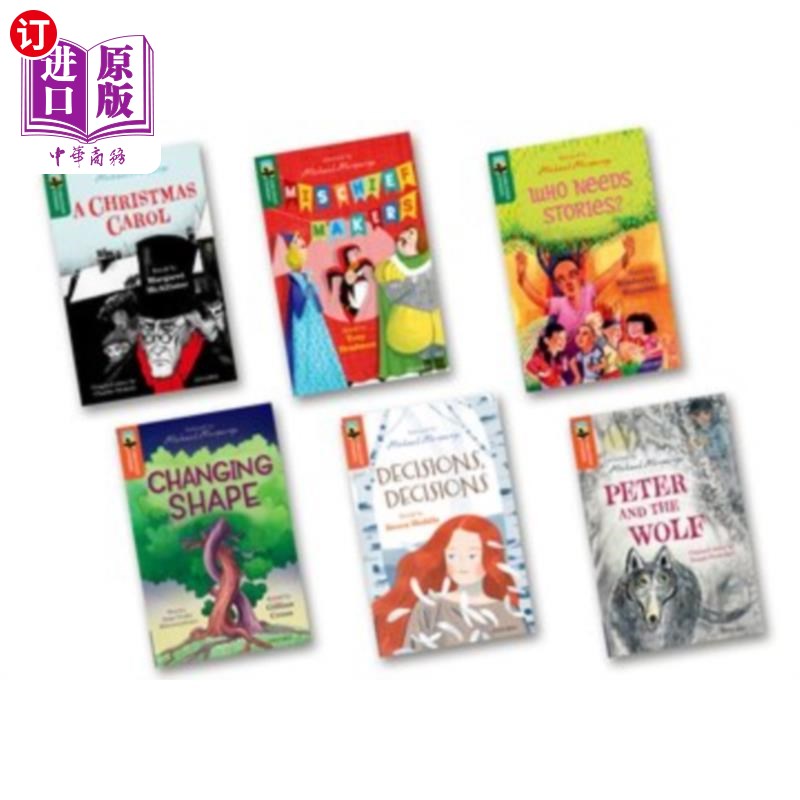 海外直订Oxford Reading Tree TreeTops Greatest Stories: O... 牛津阅读树树顶最伟大的故事:牛津12-13级:混合包