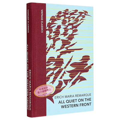 企鹅复古布脊经典系列 西线无战事 All Quiet on the Western Front 英文原版 埃里利亚雷马克 Erich Remarque【中商原版】