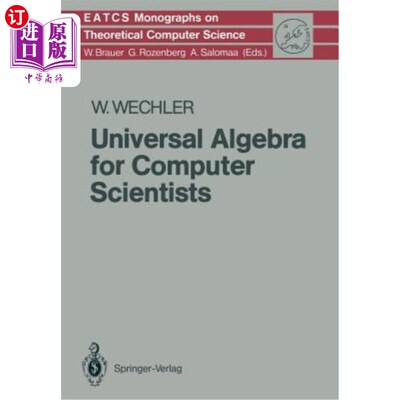 海外直订Universal Algebra for Computer Scientists 计算机科学家通用代数