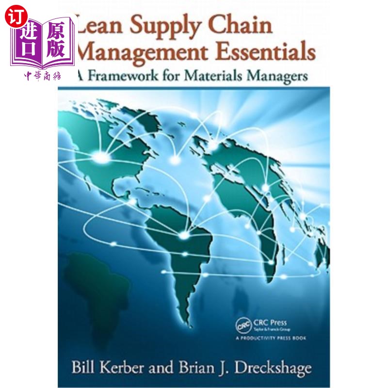 海外直订Lean Supply Chain Management Essentials: A Framework for Materials Managers 精益供应链管理要点:物料管理框架