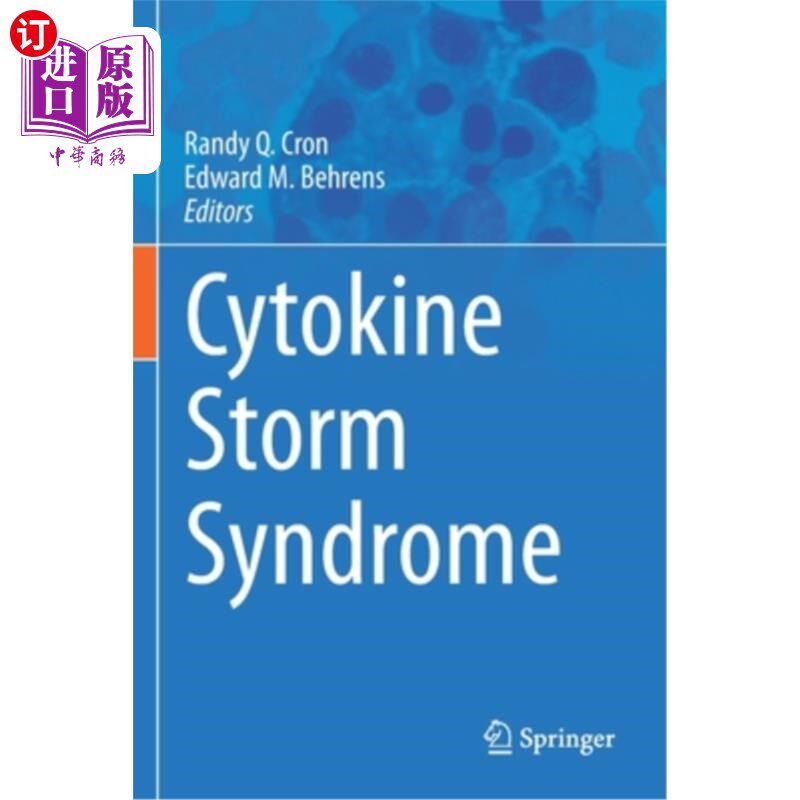 海外直订医药图书Cytokine Storm Syndrome 细胞因子风暴综合征