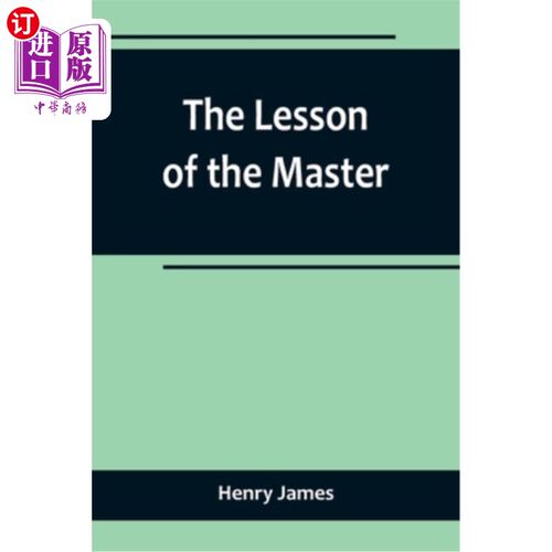 海外直订The Lesson of the Master 大师的教训