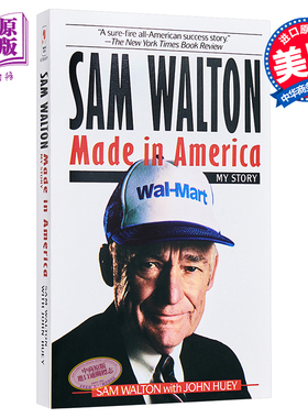 富甲美国：沃尔玛创始人山姆·沃尔顿自传 豆瓣阅读 英文原版 Sam Walton,Made in America: My Story Sam Walton【中商原版?