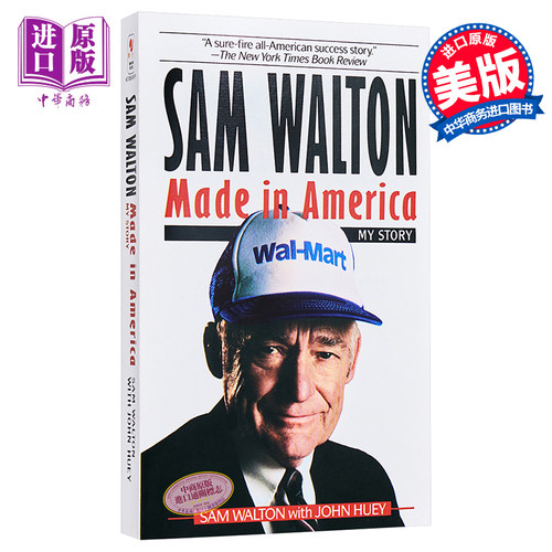 富甲美国：沃尔玛创始人山姆·沃尔顿自传 豆瓣阅读 英文原版 Sam Walton,Made in America: My Story Sam Walton【中商原版?