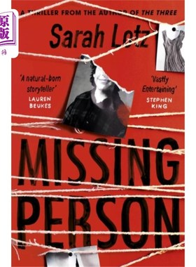 海外直订Missing Person 失踪人