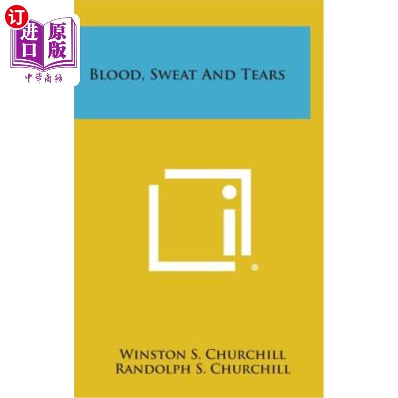 海外直订blood, sweat and tears 血汗泪