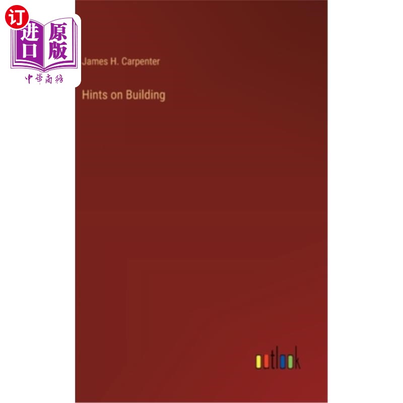 海外直订Hints on Building 关于建筑的提示