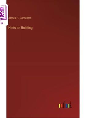 海外直订Hints on Building 关于建筑的提示