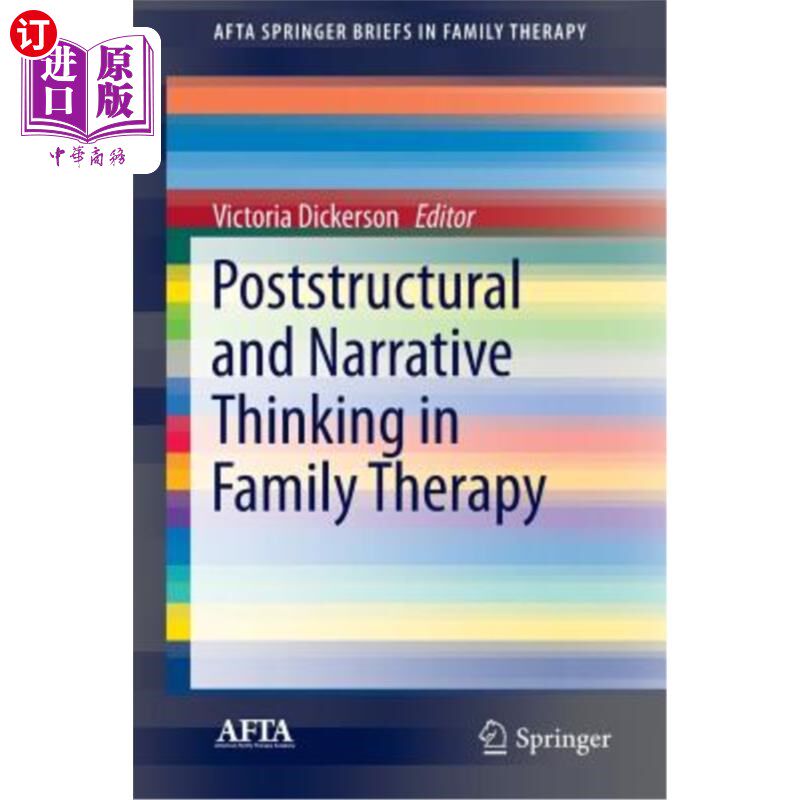海外直订医药图书Poststructural and Narrative Thinking in Family Therapy 家庭治疗中的后结构与叙事思维