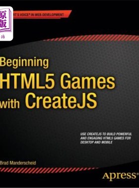 海外直订Beginning Html5 Games with Createjs 使用Createjs开始Html5游戏