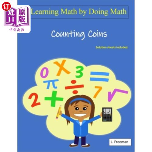 海外直订Learning Math by Doing Math: Math: Counting Coins 通过数学学习数学：数学：数硬币