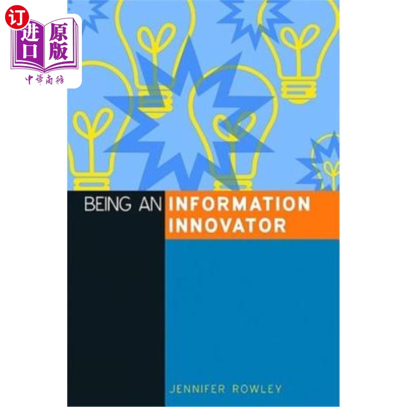 海外直订Being an Information Innovator 做一个信息创新者