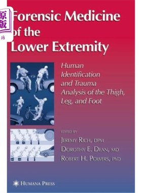 海外直订医药图书Forensic Medicine of the Lower Extremity 下肢法医学
