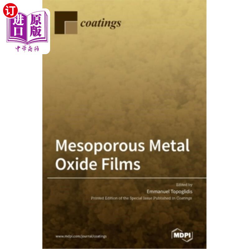 海外直订Mesoporous Metal Oxide Films 介孔金属氧化膜